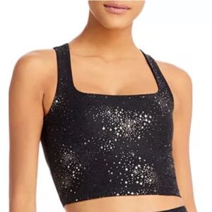 Beyond Yoga Darkest Night Star Crop Top